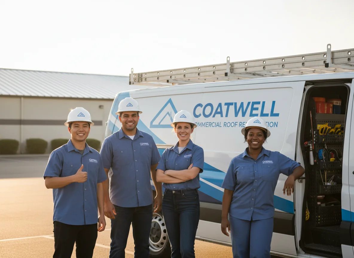 Commercial roof coating company in Trinity, TX